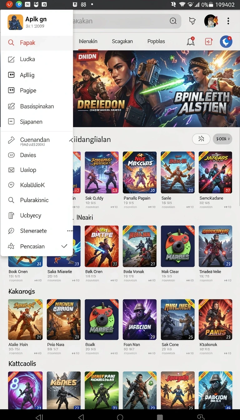 Beragam pilihan permainan menarik dalam aplikasi 55five APK: Fitur, Ukuran, dan Link Download.