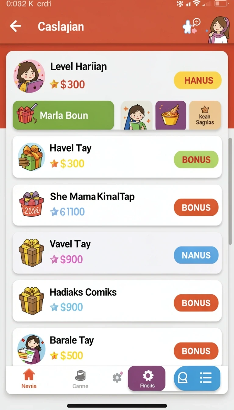 Beragam pilihan permainan menarik dalam aplikasi Download wongtoto APK Terbaru untuk HP Android.