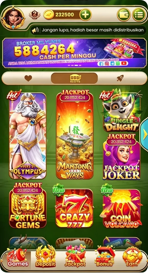 Beragam pilihan permainan menarik dalam aplikasi Download dorahoki APK Terbaru untuk HP Android.