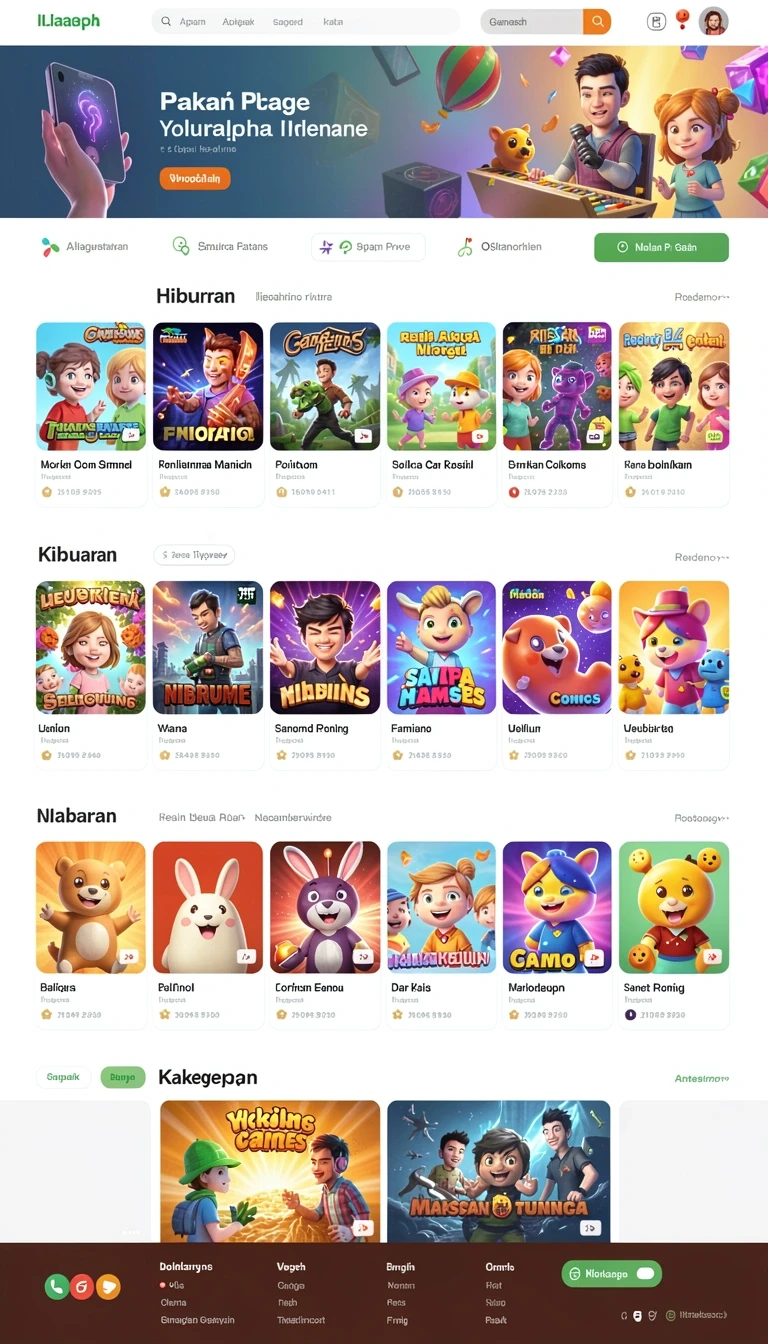 Beragam pilihan permainan menarik dalam aplikasi Download svip4 APK Terbaru untuk HP Android.